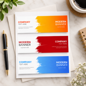 Business & promotional banners